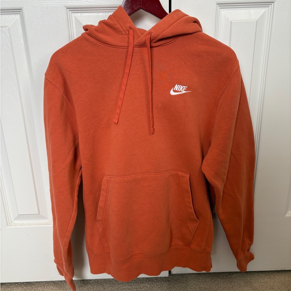 Nike Men's Bold Orange Hoodie